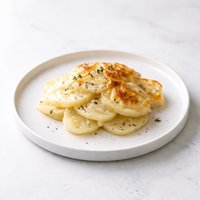 Scalloped Potatoes Done in the Microwave