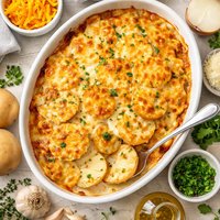 Scalloped Potatoes with Cheese