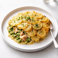 Scalloped Smoked Fish Pie