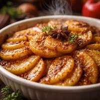 Scalloped Spiced Apples