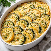Scalloped Zucchini Yellow Squash