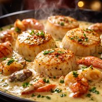 Scallops Newburg