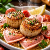 Scallops Sweetheart for 2