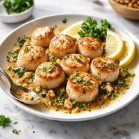 Scallops with Garlic