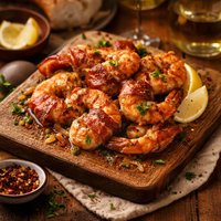 Scampi Con Prosciutto