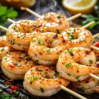 Scampi Shrimp Skewers