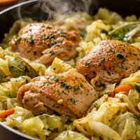 Scandinavian Chicken and Cabbage