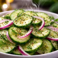 Scandinavian Cucumber Salad Recipe