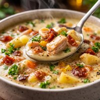 Scarfies Smoked Fish Chowder