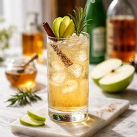 Scottish Apple Soda Cocktail