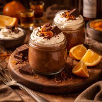 Scottish Chocolate and Orange Mousse with Whiskey
