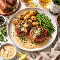 Scottish Steak Balmoral and Laphroaig Whiskey Sauce