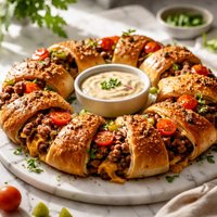 Scrumptious Cheeseburger Ring