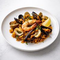 Seafood Paella Avec Eric