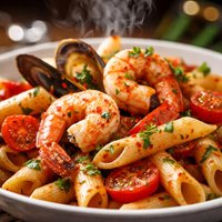 Seafood Penne