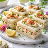 Seafood Tea Sandwich Recipe