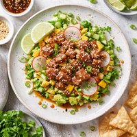 Seared Ahi Tuna Tartare with Avocado