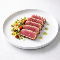 Seared Tuna and Salsa