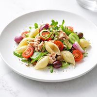 Seashell Pasta and Tuna Salad