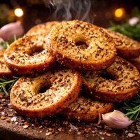 Seasoned Bagel Chips
