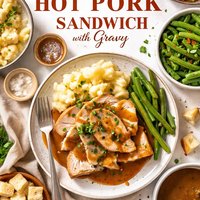 Second Time Around Hot Pork Sandwich with Gravy