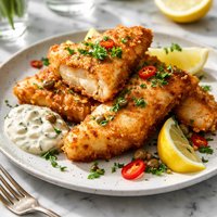 Secret Fried Halibut