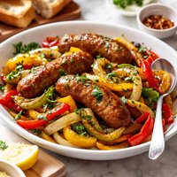 Semi Homemade Italian Sausages Peppers