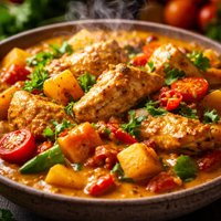 Senegalese Chicken and Vegetable Curry