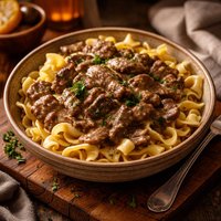 Sensational Beef Stroganoff