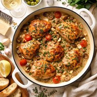 Sensual Chicken with Champagne