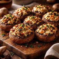Seriously Stuffed Mushrooms