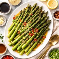 Sesame Asparagus Different and Delish