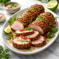 Sesame Crusted Pork Tenderloin