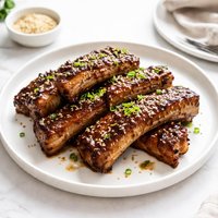 Sesame Pork Ribs for the Crock Pot