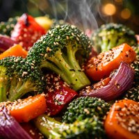Sesame Roasted Vegetables