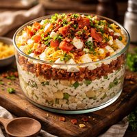 Seven Layer Potato Salad