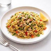 Seventies Almond Rice