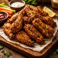 Shake and Bake Chicken Wings