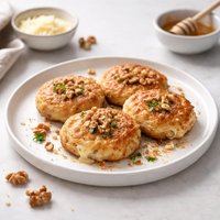 Sharp Cheese Walnut Patties