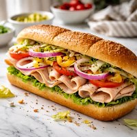 Sharp Turkey Hoagie