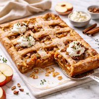 Sheet Cake Apple Pie