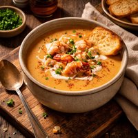 Sherried Lobster Bisque