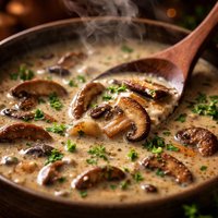 Sherried Mushroom Soup