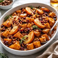 Sherried Sweet Potatoes and Apples