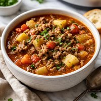 Shipwreck Ground Beef Stew for the Crock Pot