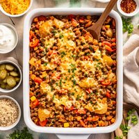 Shipwreck Hamburger Casserole