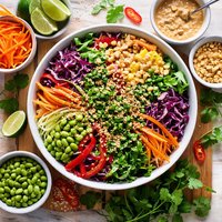 Shiver Me Timbers Thai Inspired Cole Slaw