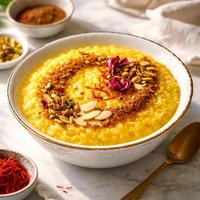 Sholeh Zard Saffron Rice Pudding