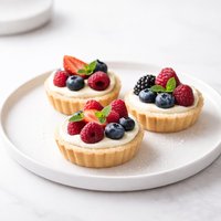 Shortbread Fruit Tartlets