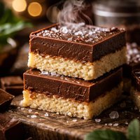 Shortbread Fudge Cake